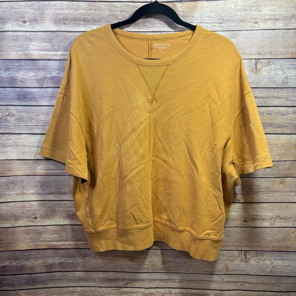 Athleta Modern Sundown Sweatshirt Tee